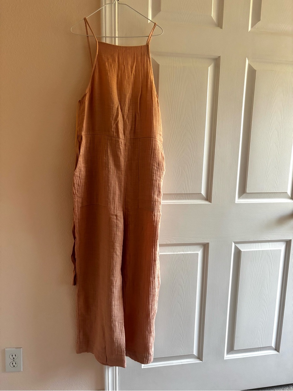Zara Pink Pink Nude Jumpsuit XS
